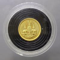ราคา เหรียญตราสัญลักษณ์ กาญจนาภิเษก สองหน้า เนื้อทองชุบ ขนาด 2 เซน พ.ศ.2539 (หายาก ผลิตน้อย) (57953402431)
