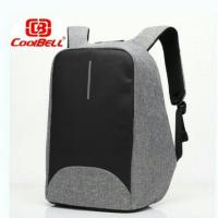 ราคา Coolbell กระเป๋าเป้ Coolbell CB8001 กระเป๋านิรภัย กันน้ำ มีที่เสียบสายชาร์จ Powerbank (536317042)