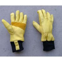 ราคา ถุงมือกันความร้อน / ดับเพลิง หนังแกะ หนังนิ่ม (12242344854)