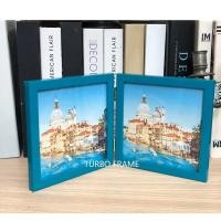 ราคา กรอบรูปคู่บานพับ TURBO FRAME ขนาดภาพ 4x4นิ้ว,5x5นิ้ว,6x6นิ้ว,7x7นิ้ว,8x8นิ้ว,10x10นิ้ว ด้านหน้า กระจกใส (21582844470)