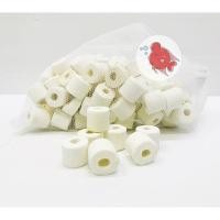 ราคา เซรามิค ริงส์ สีขาว พร้อมถุงตาข่าย กรองละเอียด ช่วยเพิ่มธาตุอาหารในน้ำ ทำให้น้ำใสสะอาด ตู้ปลา บ่อปลา ระบบกรองบ่อ (6131645203)