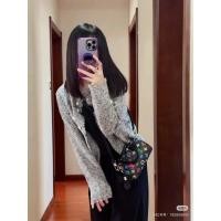 ราคา Louis Vuitton Speedy Nano สีดำ Tri-color ขนาดพอดีมือ สะพายสบาย (50353835988)