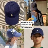 ราคา (Big kids size พร้อมส่ง✨)หมวก Polo Ralph Lauren Cotton Chino Ball Cap Kid ของแท้ [เก็บโค๊ดลดเพิ่ม 20-25%] (42803851496)