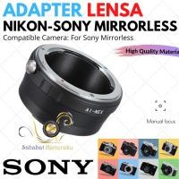 ราคา เลนส์อะแดปเตอร์ - Nikon AI AIS to Body Sony E Mount / Nikon - NEX a6300 a6400 a6600 A7 a7R iii เลนส์ Mirrorless (22003107217)