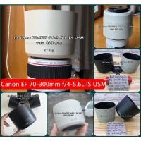 ราคา ฮูดเลนส์กล้อง Canon EF 70-300mm f/4-5.6L IS USM (ET-73B) มือ 1 ราคาถูก (10314590833)