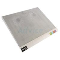ราคา MagicTech พัดลมรองโน้ตบุค Cooler Pad 'N-3C (2Fan) White (153058652)