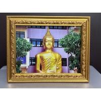 ราคา รูปภาพพร้อมกรอบทอง หลวงพ่อเงินไหลมาเทมา ภาพจากปฎิทินวัดท่าซุง ประจำปี 2567 ขนาด 6x8 นิ้ว (50553306204)
