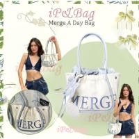 ราคา พร้อมส่ง❗ Ethereal Blue ของแท้% กระเป๋า official ส่งต่อ กระเป๋าTote merge กระเป๋าโท MERGE X SABINA (48553794524)
