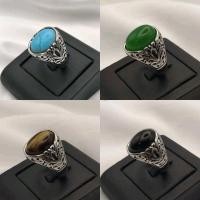 ราคา แหวนพลอยสแตนเลสแท้ 100% มีพลอยให้เลือก 4 สี (25159592291)