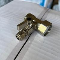 ราคา สามทางบอลวาล์ว ขนาด 2 หุน (T-WAY CONNECTOR) BALL VALVE 1/4″ สำหรับเครื่องกรองน้ำ (24911356277)