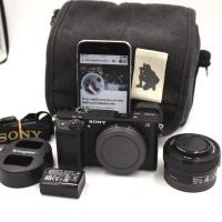 ราคา Sony A6300+lens 16-50mm f3.5-5.6 ชัตเตอร์ 6,7xx ใช้งานน้อยมาก (กล้องมือสองสภาพสวย) (22117702035)