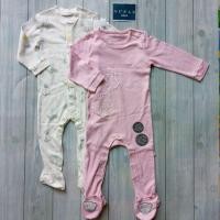 ราคา Marks and spencer - Sleepsuit tiny tatty teddy สีชมพู/ขาว ได้ 2 แพ็ค (40114735268)