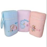 ราคา โฟมเก็บขวดนมนม ลายปัก Attoon ผ้านุ่ม เก็บได้ดี (1160043325)