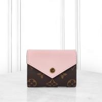 ราคา สินค้าแท้มือสอง LOUIS VUITTON กระเป๋าสตางค์รุ่น Zoé กระเป๋าสตางค์ผู้หญิง ที่ใส่บัตรแบบพับสามทบ กระเป๋าใส่เหรียญ (42250391305)