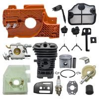 ราคา ชุดคาร์บูเรเตอร์ข้อเหวี่ยงลูกสูบกระบอก Fit 137 142 E Chainsaw 38 มม. เปลี่ยน OEM 530071991, 530069940 (54653776571)