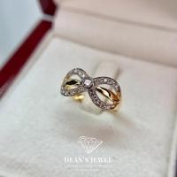 ราคา Dean's Jewel แหวนเพชรแท้ หนัก 0.27 กะรัต , ทองคำแท้18K หนัก 2.8 กรัม /รหัส:D003 (2615599177)