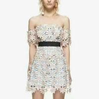 ราคา mini dress งาน cop brand ดัง 3 d floral (913765589)