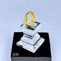 ราคา แหวนทองเรียบปั้มนูน 999 แบบที่ 1 เท่านั้น (53653122329)