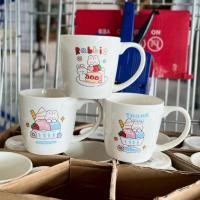 ราคา (6 ใบ) แก้วมัก แก้วกาแฟ แก้วเซรามิก ลายแฟนซี สำหรับร้อนและเย็น พร้อมส่งจากไทย แก้วเซรามิกลายแฟนซี (44170309744)