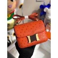 ราคา รองเท้านกกระจอกเทศคุณภาพเยี่ยม ทำจากหนังแท้ สไตล์คลาสสิก มีลายปักและขอบตะเข็บด้วยด้ายสีส้มและเข็มขัดทอง (53503235176)