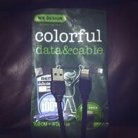 ราคา สายชาร์จ REMAX for iPhone 1M (รุ่นWDC-018 Colorful) Black & White (1218154976)