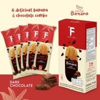 ราคา Forest Food: Solar Dried Banana กล้วยตากเคลือบช็อคโกแลต รสดาร์กช็อคโกแลต (26579979140)