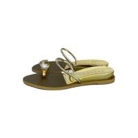 ราคา CASADEI Sandals bijou straps US7 GLD Direct from Japan Secondhand (51754002127)