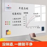 ราคา ไวท์บอร์ดสติ๊กเกอร์ติดผนังแม่เหล็กกระดานเขียนสำนักงานที่ถอดออกได้ติดผนังการสอนเด็กกระดานวาดภาพบ้านก (48703902770)