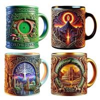 ราคา Lord of the Rings Themed Mug แก้วเซรามิค 11 ออนซ์ หรือของสะสมของผู้ที่ชื่นชอบของแหวน วอนเดคมี (57150951649)