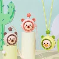 ราคา พัดลม พร้อมเชือกคล้องคอขนาดเล็ก แบบพกพาไร้เสียง ลมแรง ชาร์จได้ สวมใส่ได้ ไร้ใบพัด หมีบราวน์ ตัวเล็กน่ารัก มีให้เลือก3สี (22245022578)