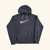 ราคา Black Nike Hoodie Big Swoosh XL (23239741452)