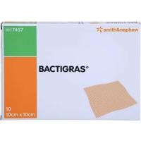 ราคา BACTIGRAS PCS (10CM*10CM) แบคติการ์ (ขนาด 10x10CM) 1 แผ่น ตาข่ายกันผ้าก๊อซติดแผล (41758675938)