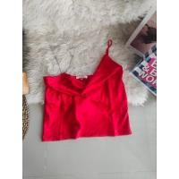 ราคา เสื้อซาติน สายเดี่ยว แดง Misty mynx (24321047521)