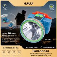 ราคา HUAFAไฟฉายคาดหัว กันน้ำ มีจอดิจิตอลแบบหมุนหรี่ลุยฝนได้ หลอดเลเซอร์1800W ไฟฉายคาดหัว ST ลุยฝนได้ (28116338047)