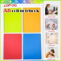 ราคา ร้านอยู่ที่ไทย 4เล่ม สมุดสันห่วง A5 สมุดจดบันทึก 60แผ่น มีเส้น ใช้งานง่าย สมุดโน้ตริมลวด 4ลาย (27172141425)