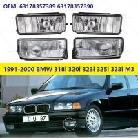 ราคา For 1991-2000 BMW 318i 318is 318ti 320i 323i 325i 325is 328i M3 (E36) Front Bumper Fog Lights (no B (47552552698)