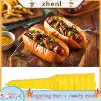 ราคา Zhenl Zhenl ขนมปังฮอทดอกเจาะอุปกรณ์อบขนมเครื่องมือเจาะป้องกันการรั่วสำหรับ Brats บาร์บีคิว (สีแดง) (45750820253)