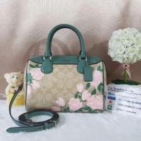 ราคา COACH F25870 MINI BENNETT SATCHEL WITH CAMO ROSE FLORAL PRINT Color: SILVER/LIGHT KHAKI BLUSH MULTI (1345588904)