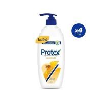 ราคา โพรเทคส์ ครีมอาบน้ำ 450 มล. ขวดปั๊ม รวม 4 ขวด Protex Shower Cream 450 ml. Pump x4 สบู่เหลว สบู่อาบน้ำ (27534789856)