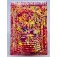 ราคา (307) เหรียญพระแท้ จี้พระ พระสมเด็จ 9 ชั้น เนื้อขาวสมเด็จประกายแสง รุ่นจินดามณีมนต์พระกาฬ หลวงปู่เวิน คุเณสโก (41872750293)