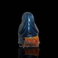 ราคา พระปิดตา เขาควายดำแกะสลัก *ฝังตะกรุดสัมฤทธิ์ หมายเลข 713 ติดจีวร ปั๊มโค๊ต ลปอ. แช่น้ำมันหนังเสือ (25282234100)