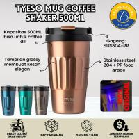 ราคา Tyeso MUG เครื่องปั่นกาแฟ 500 ML พร้อมที่จับ / แก้วกาแฟ Tyeso 500ML / แก้วน้ํา Tyeso ดั้งเดิม (42522654616)