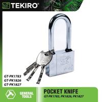 ราคา TEKIRO กุญแจยาวพร้อมกุญแจ GT-PL1436 40MM / PL1437 50MM / PL1438 กุญแจยาว 60MM พร้อมกุญแจ (42009313577)