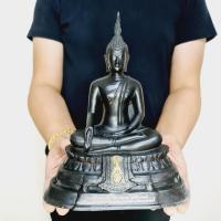 ราคา พระพุทธรูปอภัยทาน(ภปร.)ปี2508 วัดบวรนิเวศวิหาร (หน้าตัก5นิ้ว สูง23ซม.)เนื้อทองเหลืองโลหะผสมชนวนเก่า (15923630152)