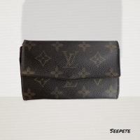 ราคา กระเป๋าสตางค์ Louis Vuitton มือสองของแท้ สภาพตามการใช้งาน (23473075046)
