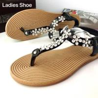 ราคา แตะรัดส้นแต่งดอกไม้เพชร (971291359)