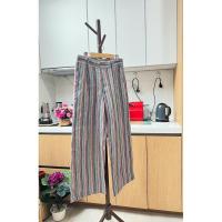 ราคา กางเกง กางเกงผู้หญิง กางเกงขายาว กางเกงลายสกอต กางเกงลินิน vanezza (26335105776)