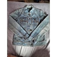 ราคา เสื้อแจ็คเก็ตยีนส์แท้มือสอง (22002242637)
