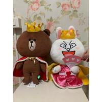 ราคา (SET) ตุ๊กตาบราวน์และโคนี่ Brown & Cony Line Friends ขนาด 14 นิ้ว (ไม่รวมหู) ป้าย Line Town (46500195568)