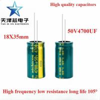 ราคา 10 ชิ้นตัวเก็บประจุ 50V4700UF 50V 4700UF 18*35 มม.ต่ํา ESR ความถี่สูงอลูมิเนียม Electrolytic Capacitor คุณภาพสูงตัวเก็บประจุ (41350162935)